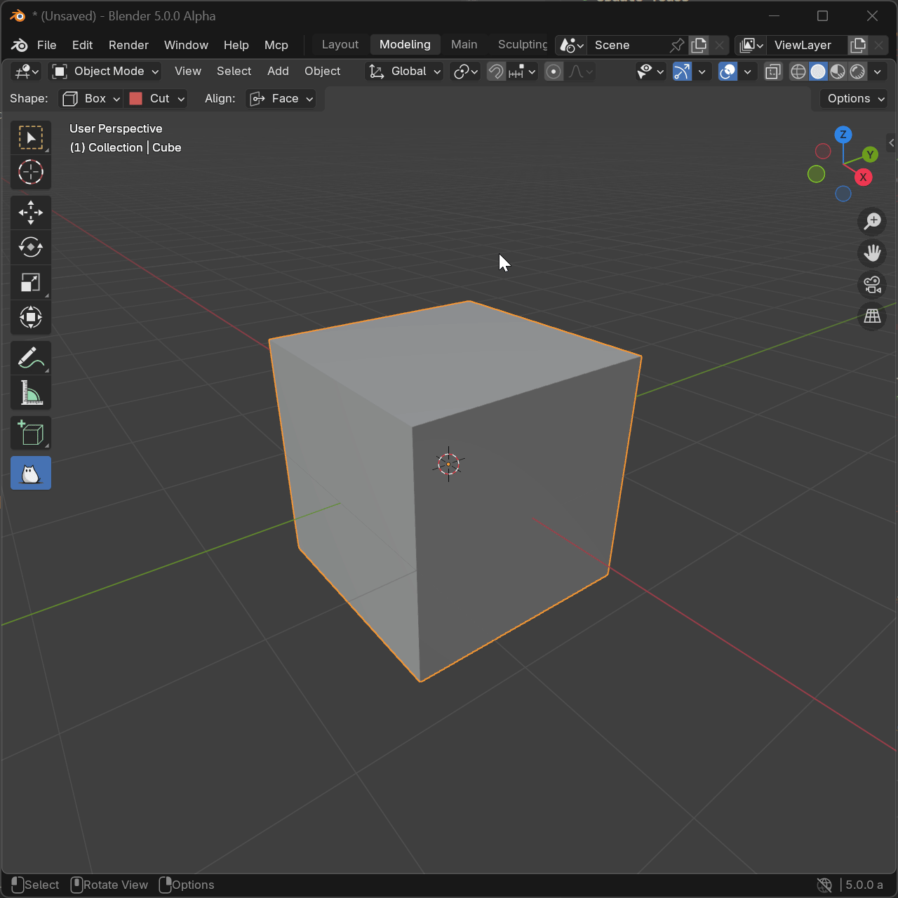Custom Orientation